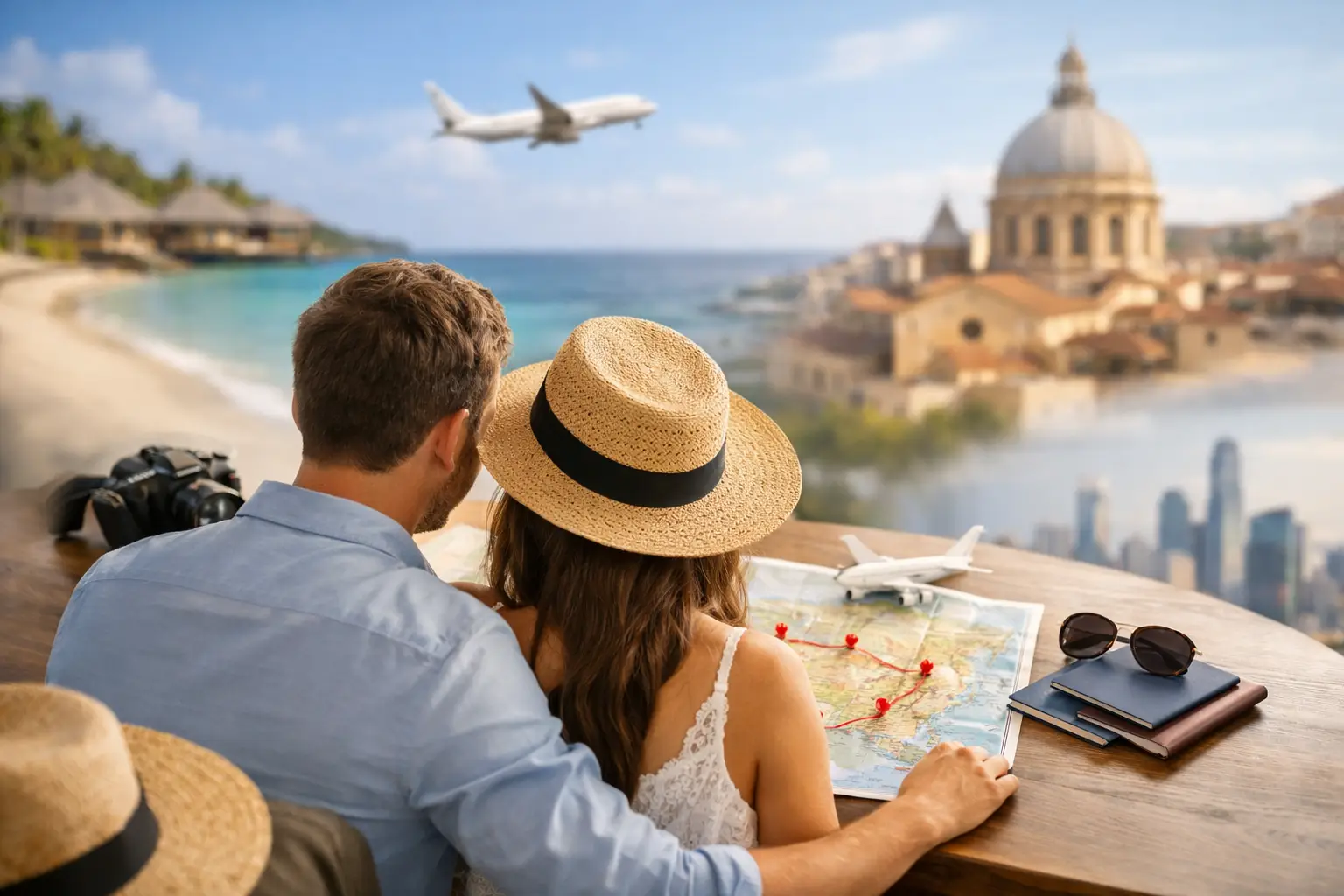 How to Coordinate a Multi City Honeymoon