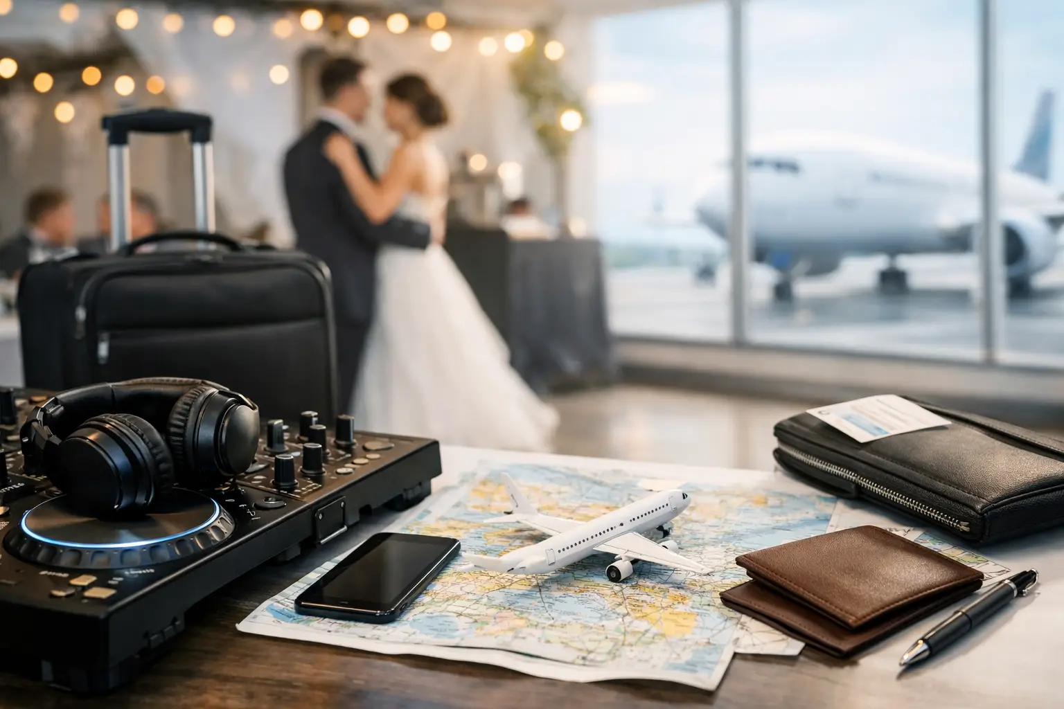 DJ Wedding Reception Travel Coordination Tips