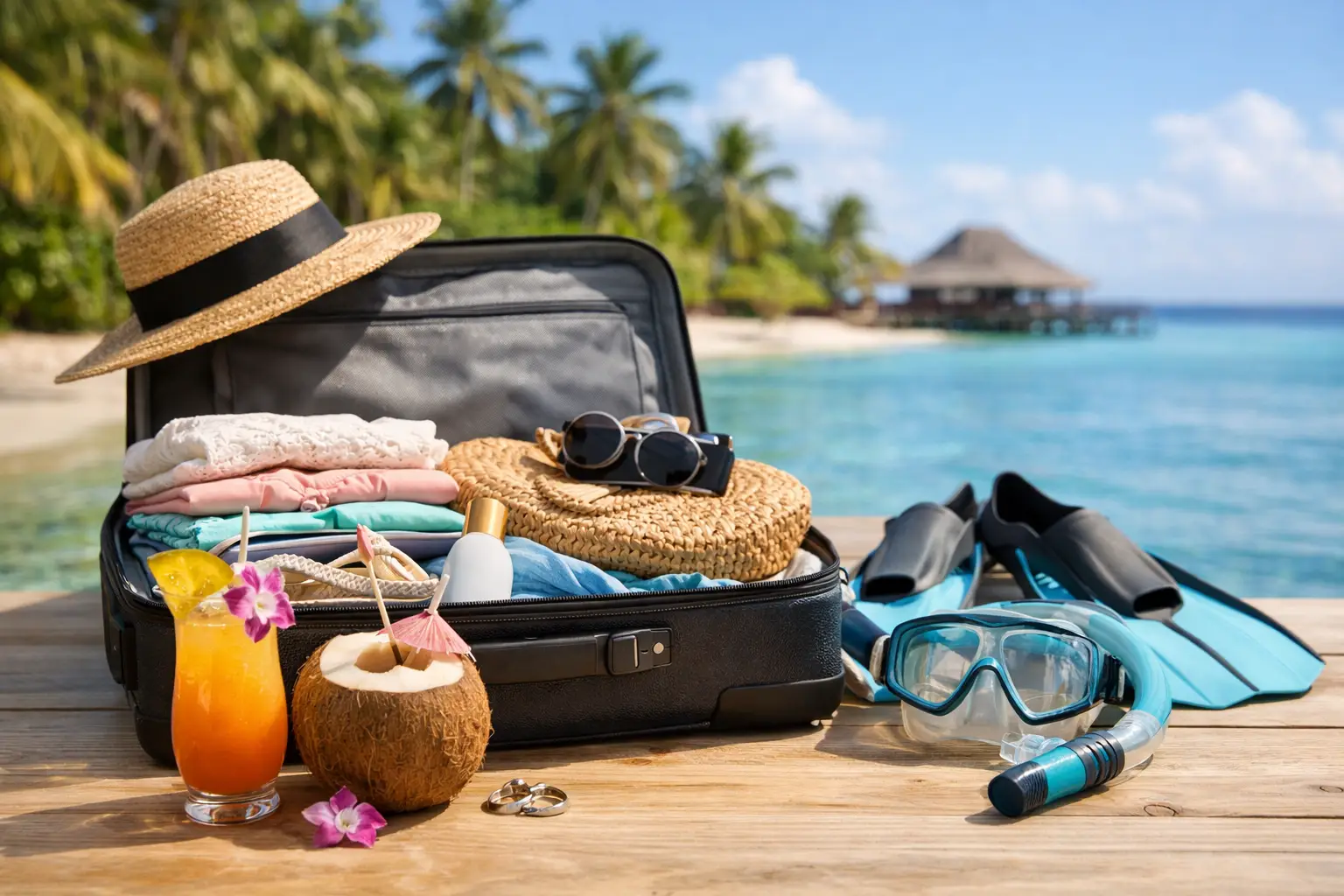 Honeymoon Packing List for Tropical Weather