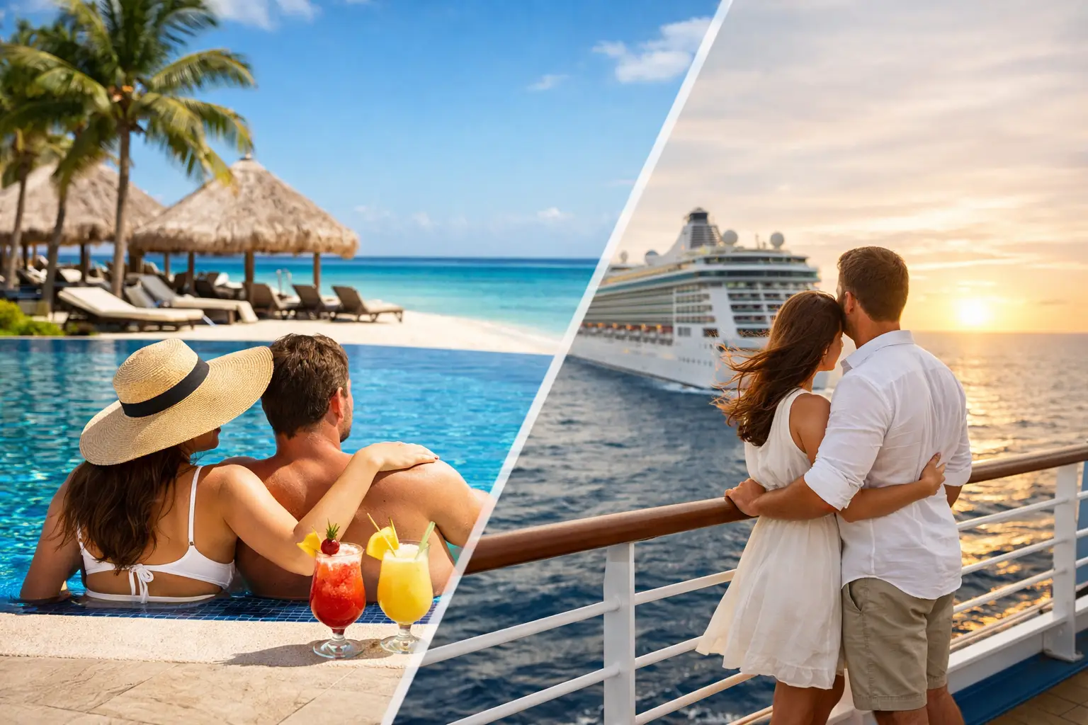 All Inclusive vs Cruise Honeymoon All Inclusive vs Cruise Honeymoon