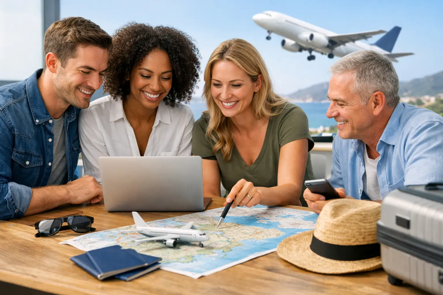 How to Book Destination Group Flights