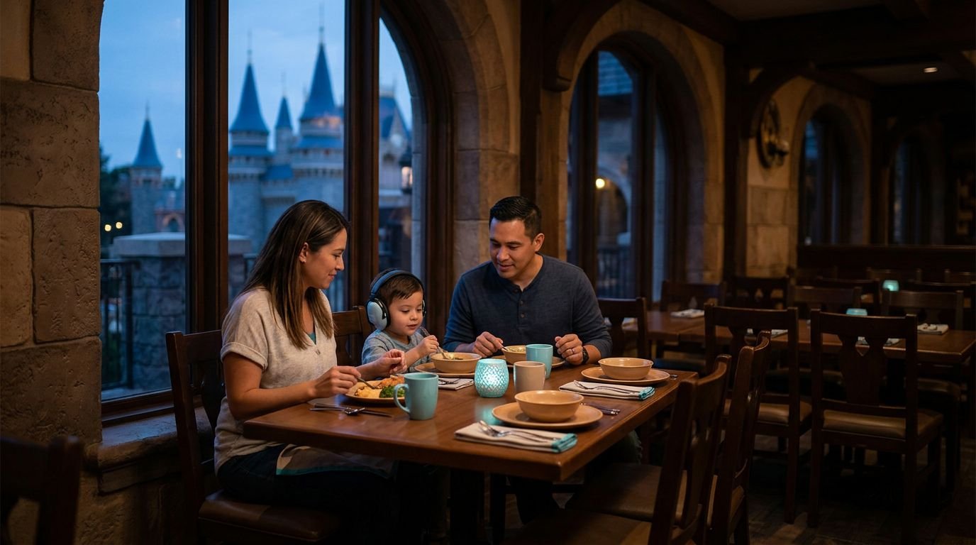 Disney Dining With Autism: Calmer Reservation Strategies