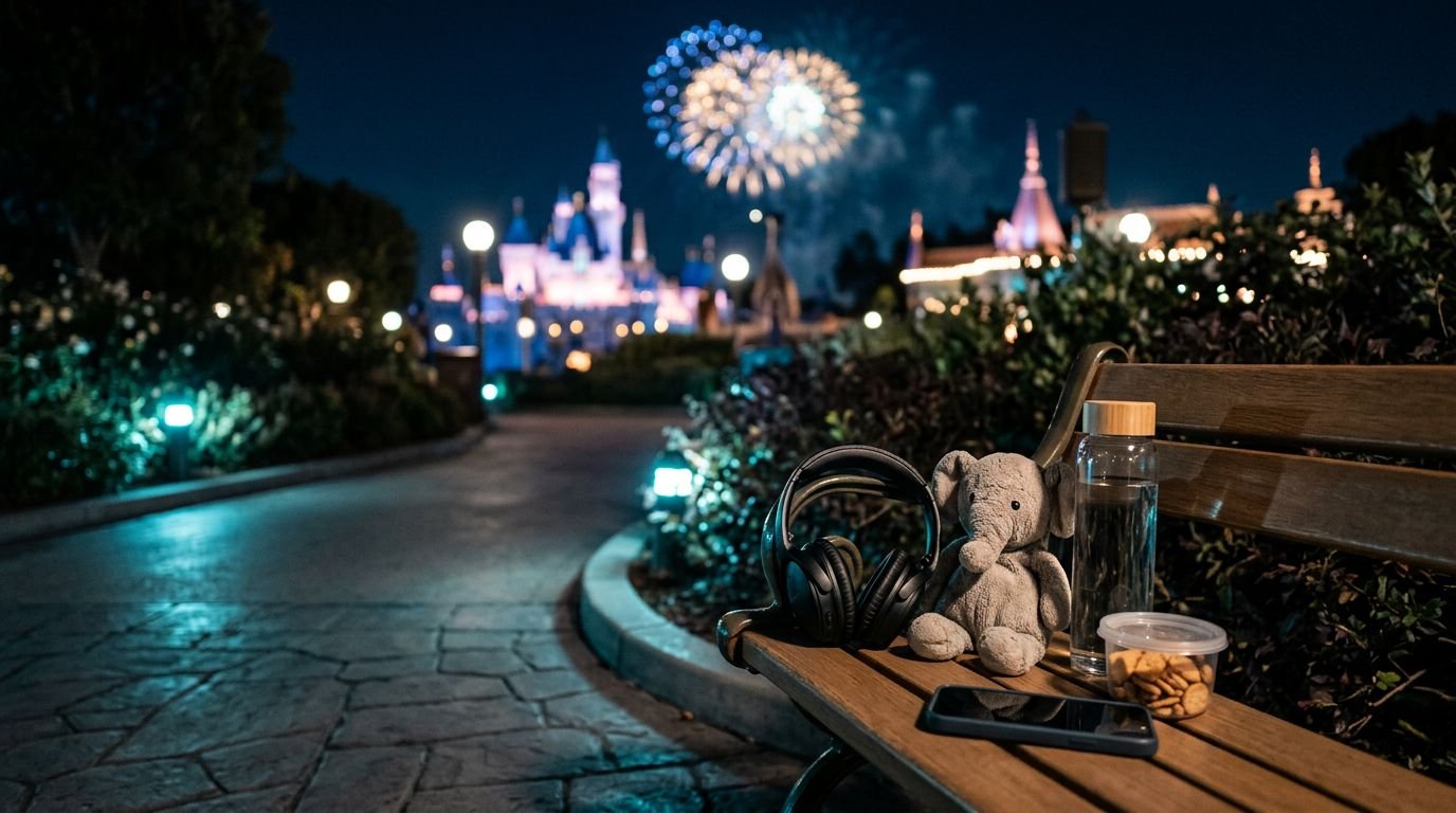 Disney Fireworks Autism: A Calm Sensory Plan Watching Disney Fireworks with Autism - Sensory planning