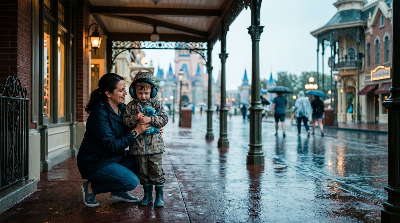 Disney Rainy Day Tips for Sensory-Sensitive Kids Disney Rainy Day Tips for Sensory-Sensitive Kids