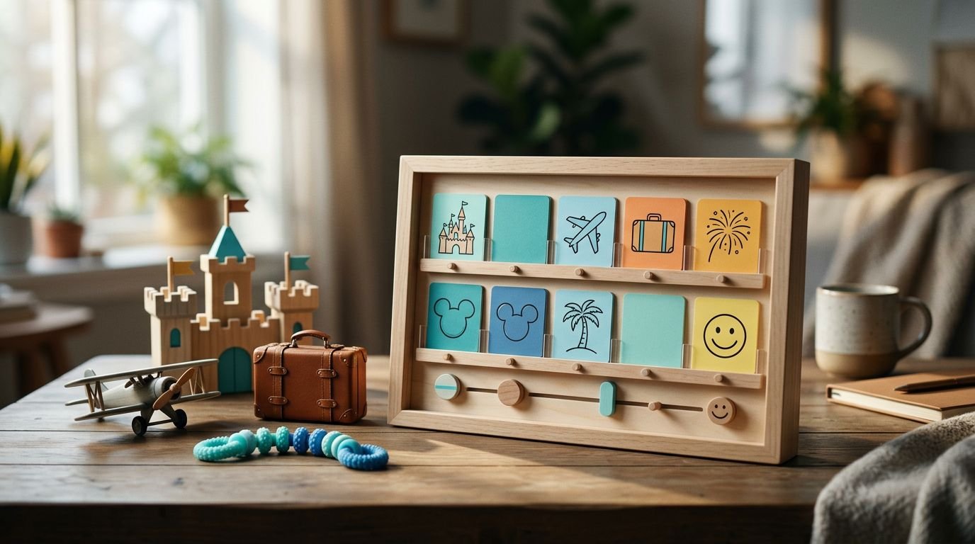 How to Build a Visual Disney Countdown for Autism
