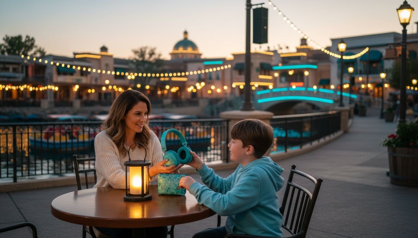 Disney Springs Autism Guide for a Calmer Evening Disney Springs autism guide