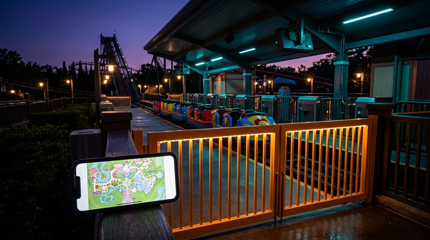 Disney World ride breakdown