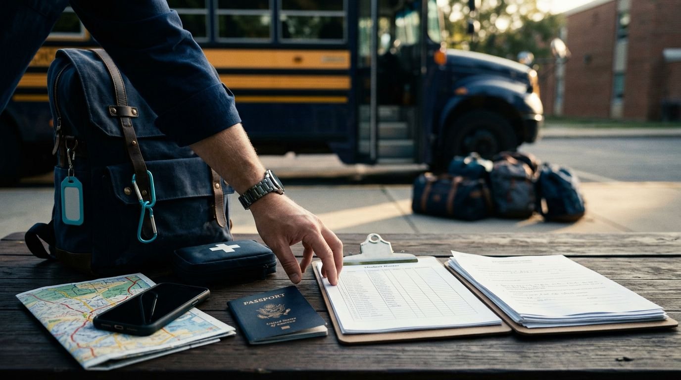 School Trip Checklist for Teachers and Chaperones school trip checklist