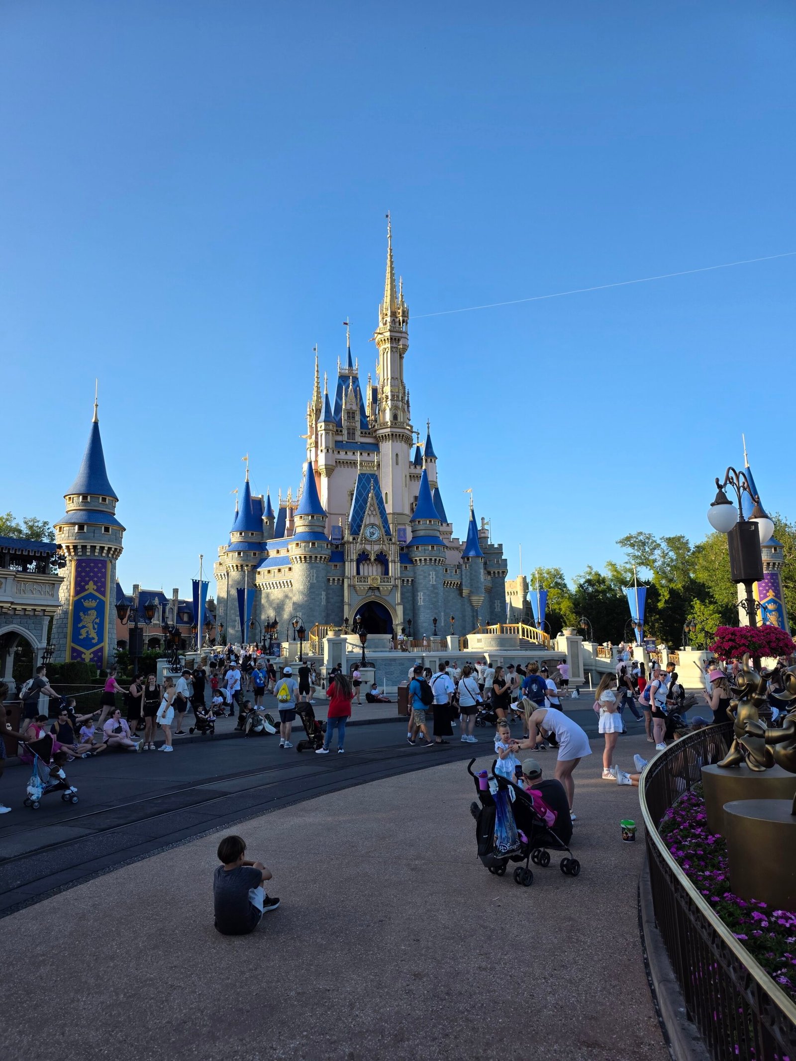 Home Castle at a Disney theme park from a K&S family trip
