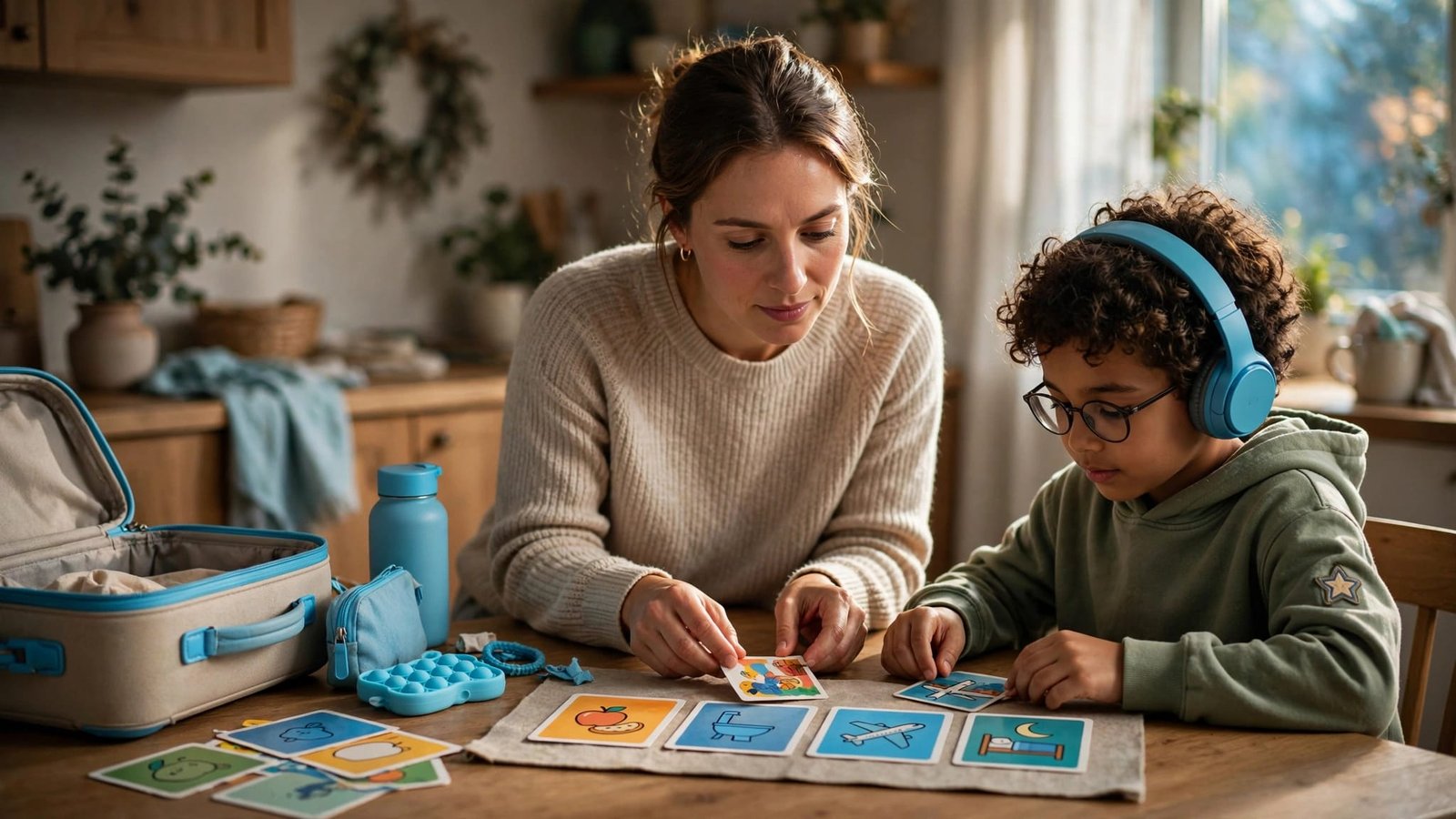 Build a Flexible Visual Schedule for Family Travel visual schedule family travel
