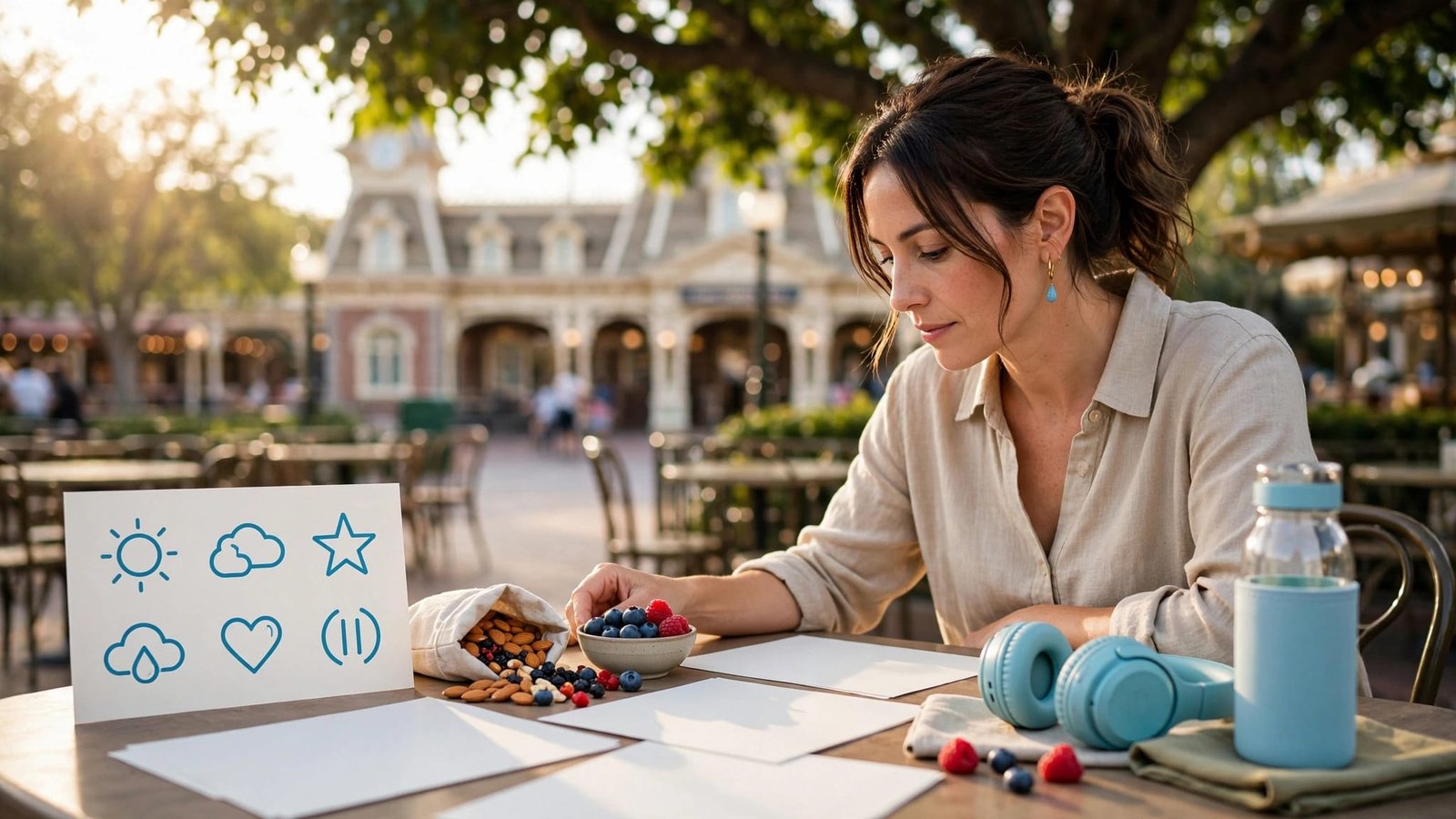 Disney Autism Planning Worksheets for Calmer Park Days Disney autism planning