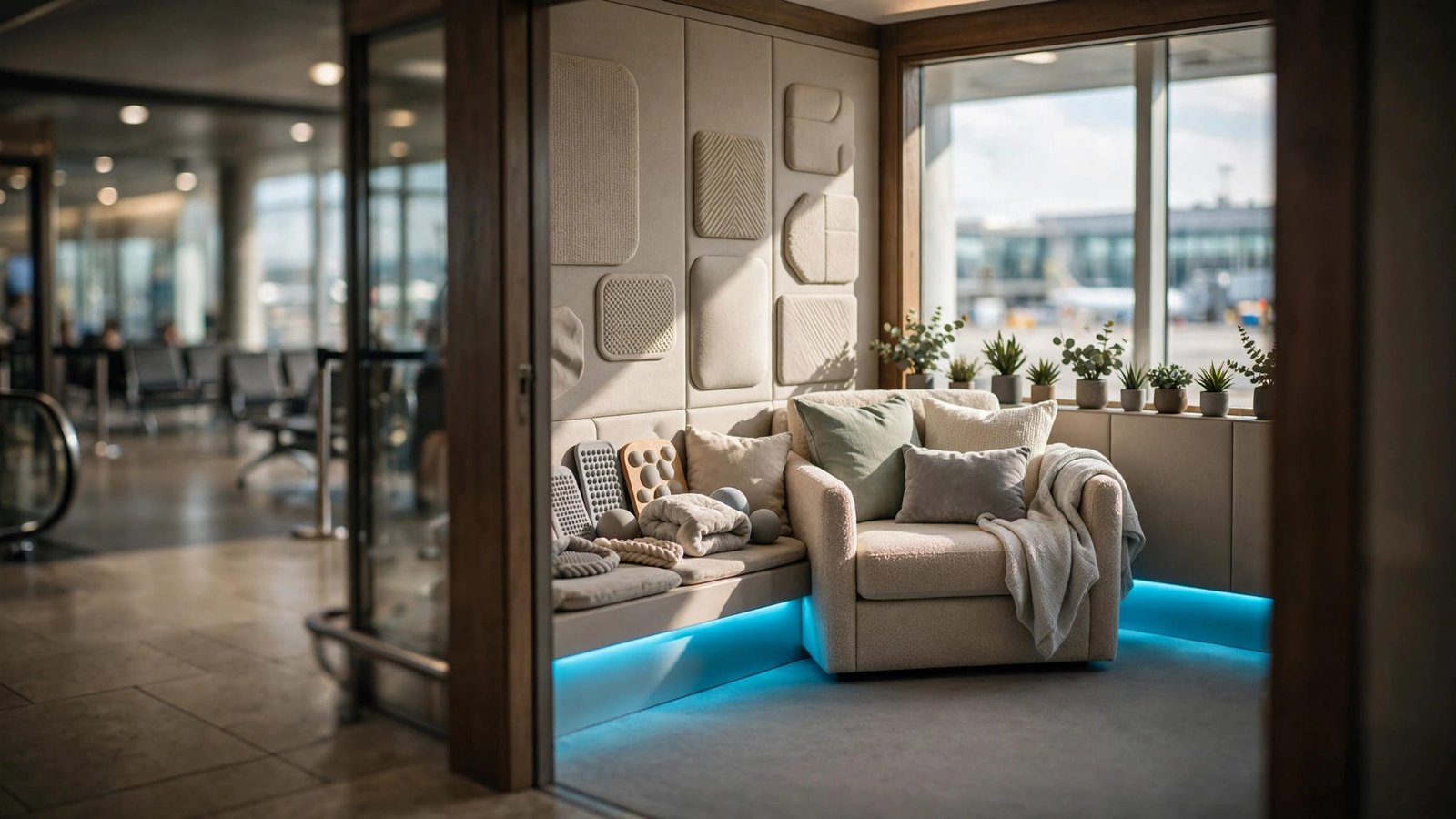 airport sensory rooms