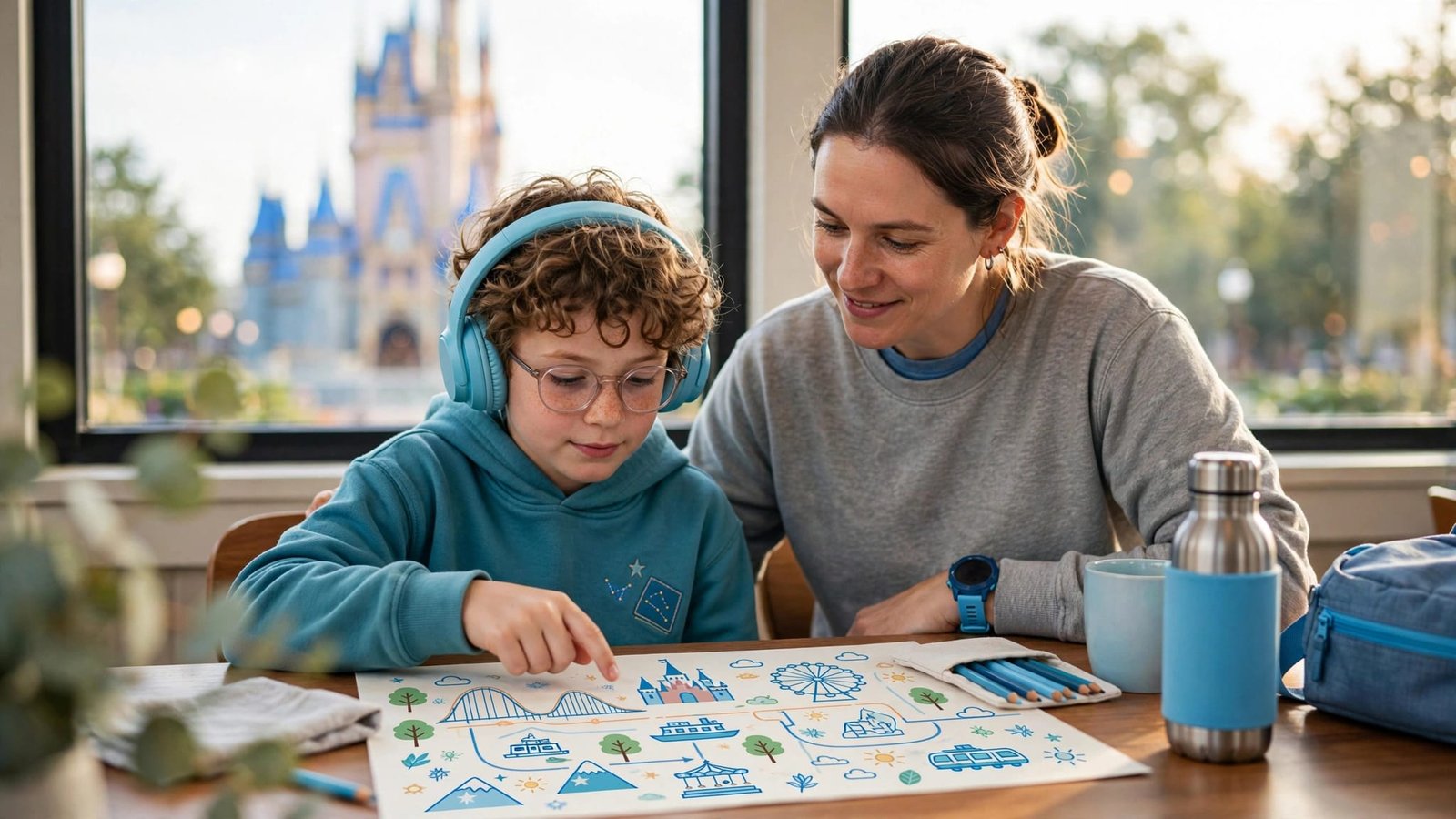 Preview Disney World Maps With Your Autistic Child Disney World park maps autism